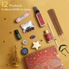 image:image12 Days to Unwind Advent Calendar  Christmas Countdown Gift for Men  12 Premium Aromatherapy Surprises for Daily Relaxation amp Confidence  Holiday SelfCare BoxPack of 12