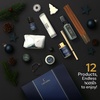 image:image12 Days to Unwind Advent Calendar  Christmas Countdown Gift for Men  12 Premium Aromatherapy Surprises for Daily Relaxation amp Confidence  Holiday SelfCare BoxBox of 12