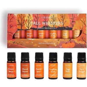 image:imageFall Whispers Aroma Oil Set  Pack of 6  Cozy Nostalgic Scents for Diffusers  Embrace Autumns Warmth with Earthy Spiced amp Comforting Aromas