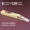 image:imageSleep Essentials Incense Sticks  Set of 6 Relaxing Scents for Deep Sleep Stress Relief amp Calm  Natural SlowBurning Aromatherapy for Restful Nights Better Sleep amp Evening RitualsMagic within you