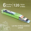 image:imageSleep Essentials Incense Sticks  Set of 6 Relaxing Scents for Deep Sleep Stress Relief amp Calm  Natural SlowBurning Aromatherapy for Restful Nights Better Sleep amp Evening RitualsInto the Nature
