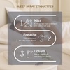 image:imageSleep Spray with Melatonin  Lavender amp Chamomile Pillow Mist  Aromatherapy Essential Oil Blend for Relaxation amp Deep Sleep  4 fl oz Calming Bedtime SpraySleep Spray