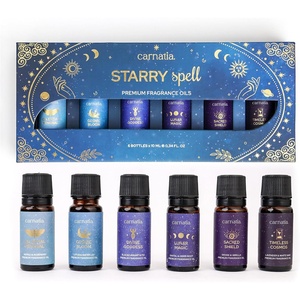 image:imageStarry Spell Fragrance Oil Set  6 Magical amp Calming Aromatherapy Blends for Stress Relief Relaxation amp Emotional Wellness  Mystical Fragrance Oils for Diffusers Massage amp MeditationStarry Spell
